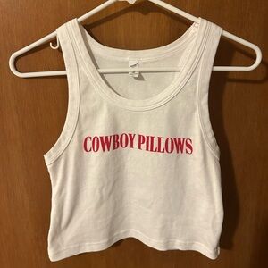 Cowboy Pillows Crop Top